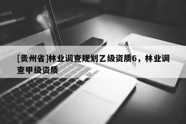 [贵州省]林业调查规划乙级资质6，林业调查甲级资质