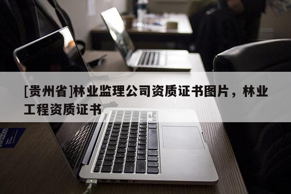 [贵州省]林业监理公司资质证书图片，林业工程资质证书