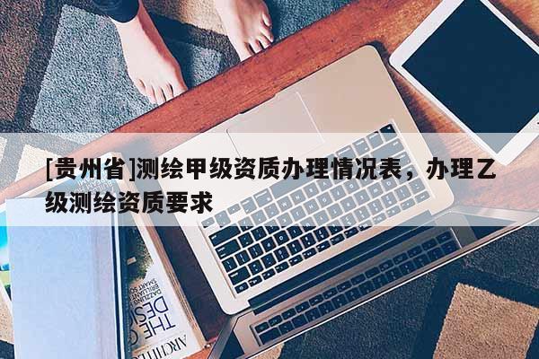 [贵州省]测绘甲级资质办理情况表，办理乙级测绘资质要求