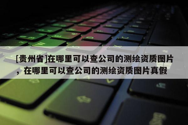 [贵州省]在哪里可以查公司的测绘资质图片，在哪里可以查公司的测绘资质图片真假