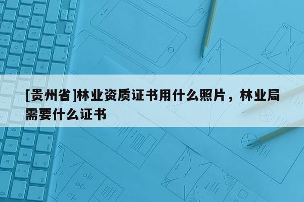 [贵州省]林业资质证书用什么照片，林业局需要什么证书