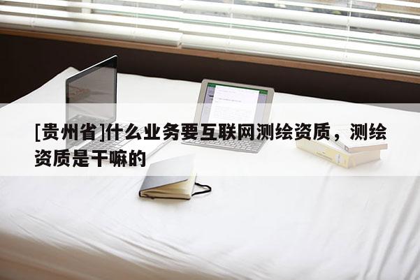 [贵州省]什么业务要互联网测绘资质，测绘资质是干嘛的