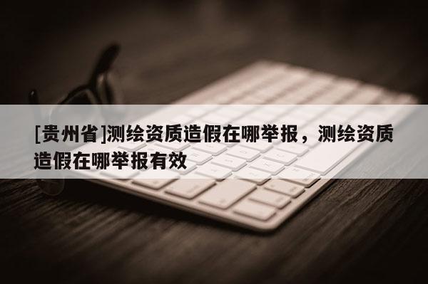 [贵州省]测绘资质造假在哪举报，测绘资质造假在哪举报有效