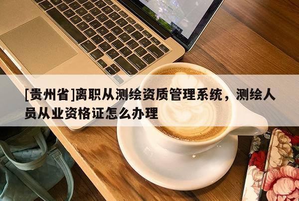 [贵州省]离职从测绘资质管理系统，测绘人员从业资格证怎么办理