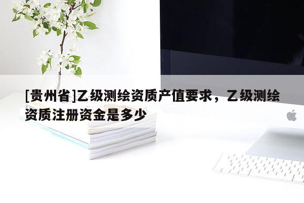 [贵州省]乙级测绘资质产值要求，乙级测绘资质注册资金是多少