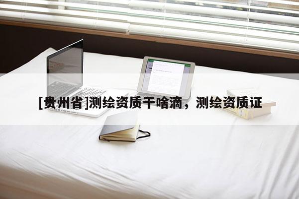 [贵州省]测绘资质干啥滴，测绘资质证