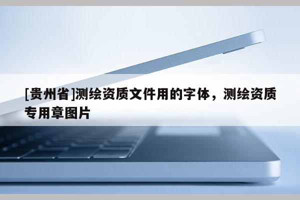 [贵州省]测绘资质文件用的字体，测绘资质专用章图片