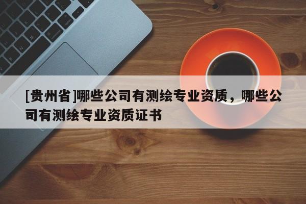[贵州省]哪些公司有测绘专业资质，哪些公司有测绘专业资质证书