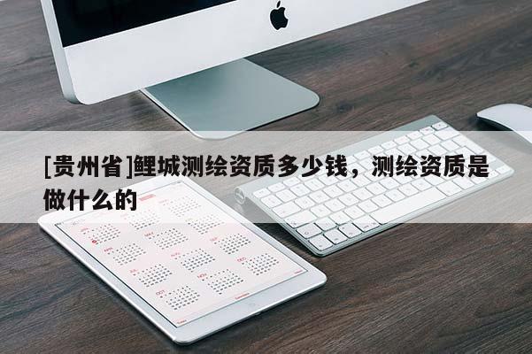 [贵州省]鲤城测绘资质多少钱，测绘资质是做什么的